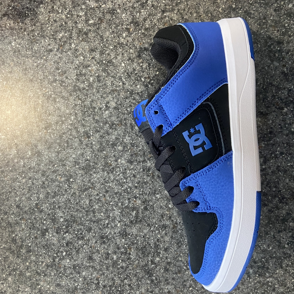 DC Kids' Blue and Black Sneakers